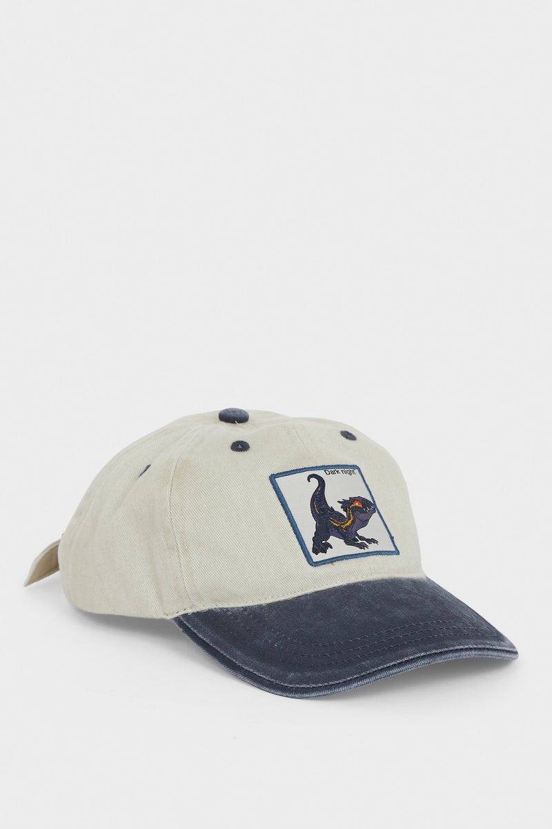 DeFacto Blue Boy Boy Cotton Hat Casual - Image 2